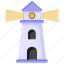 watchtower, lighthouse, lightship, light tower, navigation tower 