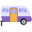trailer, cramper, caravan, camper van, campsite vehicle 