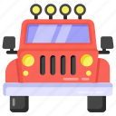 automobile, jeep, vehicle, transport, conveyance