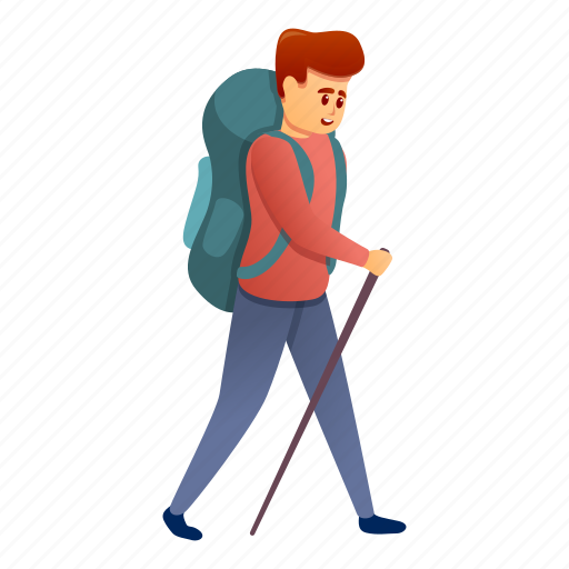 Backpack, family, tourist, walking, man icon - Download on Iconfinder