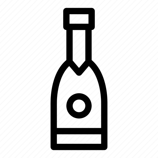 Alcohol, bar, beer, beer bottle, birthday and party, food and restaurant, label icon - Download on Iconfinder