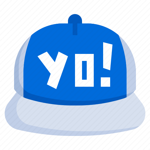 Hat, rapper, cap, hip, hop, accessory icon - Download on Iconfinder