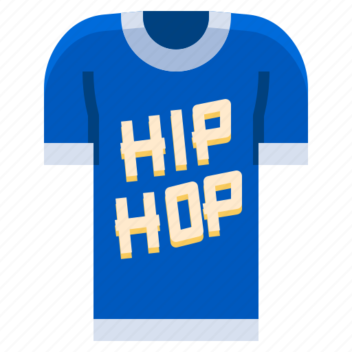 Tshirt, clothing, hip, hop, shirt, fashion icon - Download on Iconfinder