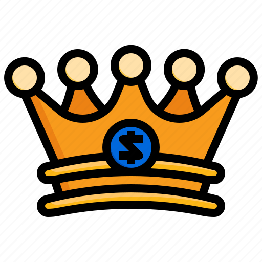 Crown, king, dollar, royal, hip hop icon - Download on Iconfinder