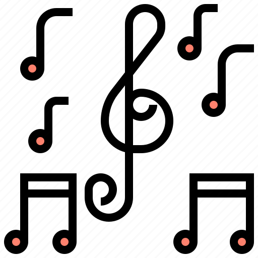 Melody, music, notes, rhythm, sings icon - Download on Iconfinder