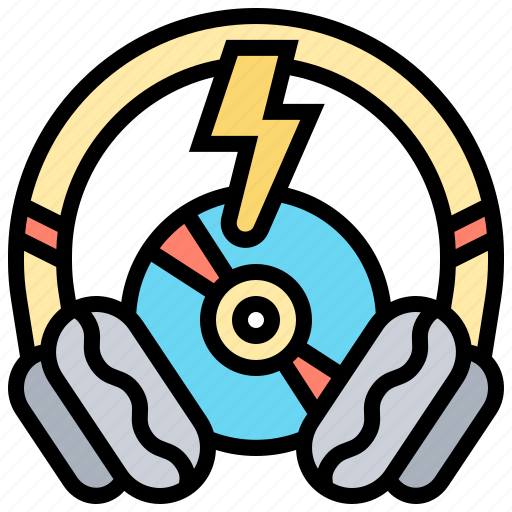 Headphone, listen, music, play, rap icon - Download on Iconfinder