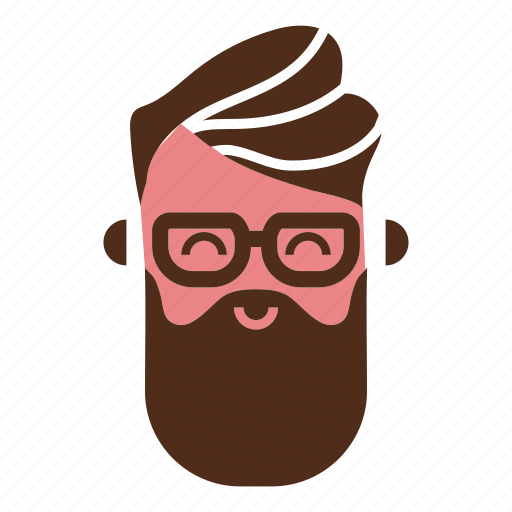 Face, glasses, hipster beard, man, moustache, user icon - Download on Iconfinder