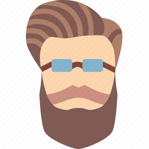 Combed, hipster, retro, style, vintage icon - Download on Iconfinder