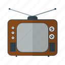 entertainment, old, screen, set, television, tube, tv