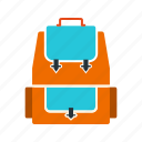 backpack, bag, journey, object, travel