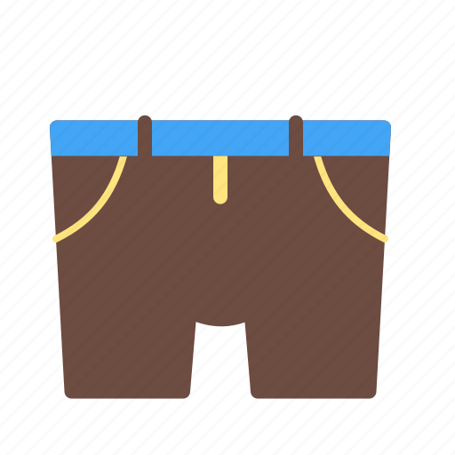 Clothes, men's shorts, shorts, summer, trousers, wardrobe, wear icon - Download on Iconfinder