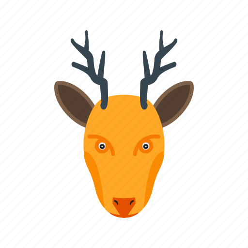 Animal, decoration, deer, hornes, moose, reindeer, winter icon - Download on Iconfinder