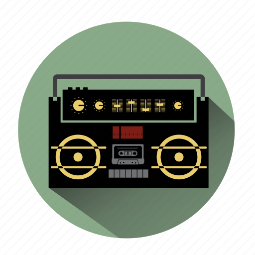 Boombox, ghetto blaster, music, radio, sound, speaker, volume icon - Download on Iconfinder