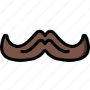 hipster, mustache, retro, style, vintage