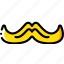 hipster, mustache, retro, style, vintage 