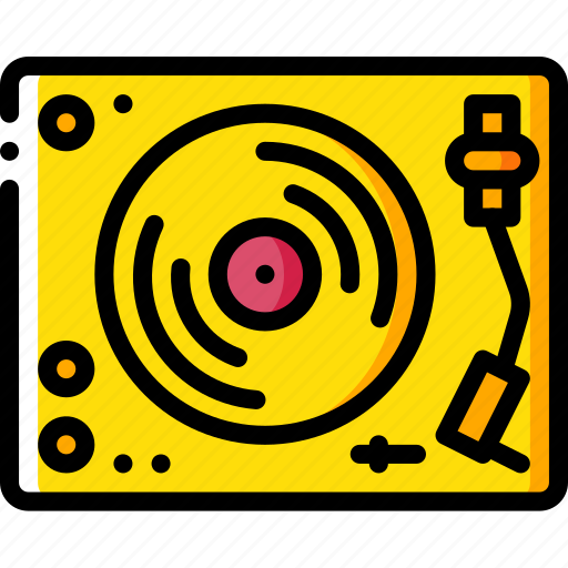 Hipster, player, record, retro icon - Download on Iconfinder