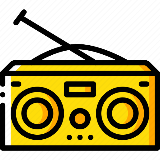 Hipster, radio, retro, vintage icon - Download on Iconfinder