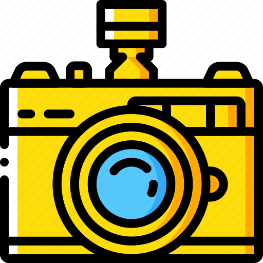 Camera, film, flash, hipster, retro, vintage icon - Download on Iconfinder