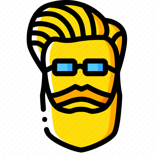 Combed, hipster, retro, style, vintage icon - Download on Iconfinder