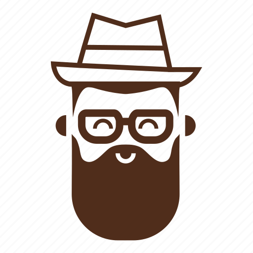 Beard, glasses, hipster, man, moustache, avatar, face icon - Download on Iconfinder