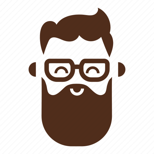 Beard, geek, glasses, hipster, man, moustache, avatar icon - Download on Iconfinder