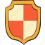 history, knightly shield, middle ages, defense, shield, safety, protect 