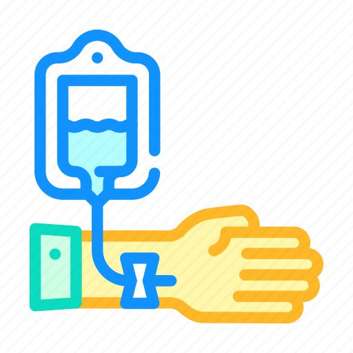 Patient, hand, dropper, hospice, glass, blood icon - Download on Iconfinder