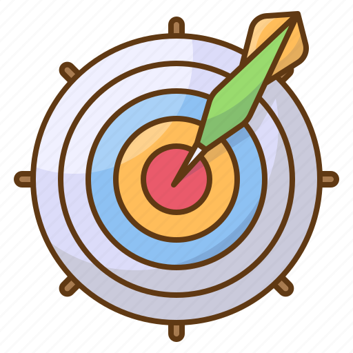Aim, strategy, target, mission, goal icon - Download on Iconfinder