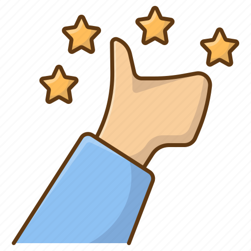 Feedback, like, review, stars, good icon - Download on Iconfinder