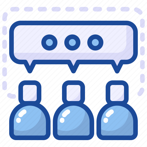 Discussion, team, work, communication, interaction icon - Download on Iconfinder