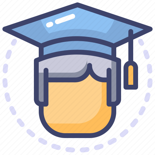 Avatar, graduation, degree, graduate, man icon - Download on Iconfinder