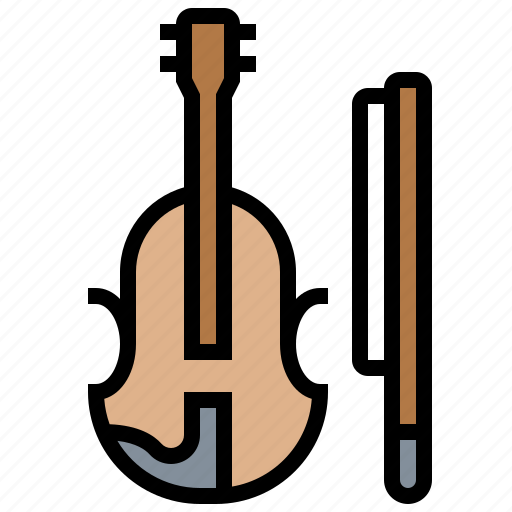 Classical, instrument, musical, orchestra, violin icon - Download on Iconfinder