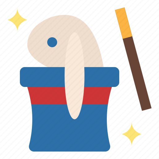 Hobby, magic, rabbit, spell icon - Download on Iconfinder