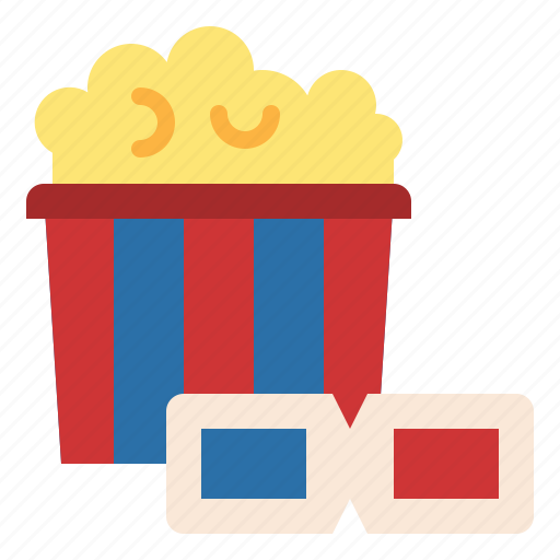 Cinema, hobby, movie, popcorn icon - Download on Iconfinder