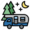 camper, camping, hobby, van
