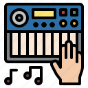 electronic, hobby, music, piano, play