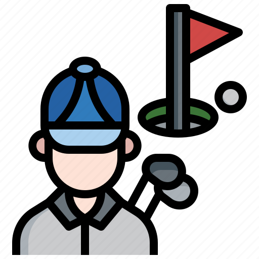 Golfing, golf, course, leisure, field, sports, competition icon - Download on Iconfinder