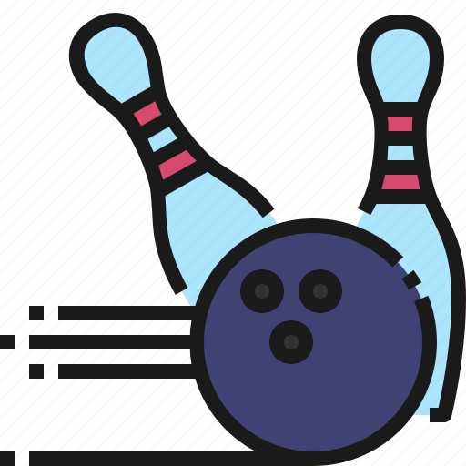 Bowling, sport, strike, pin, hobby icon - Download on Iconfinder