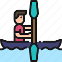 canoeing, canoe, boat, kayak, hobby 