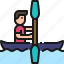 canoeing, canoe, boat, kayak, hobby 