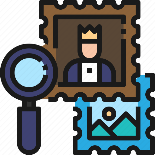 Collecting, stamp, collector, hobby icon - Download on Iconfinder