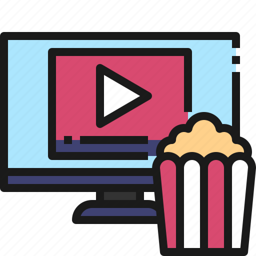 Movie, cinema, video, watching, hobby icon - Download on Iconfinder