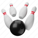 bowling, ball, games, pin, sports, tenpin 