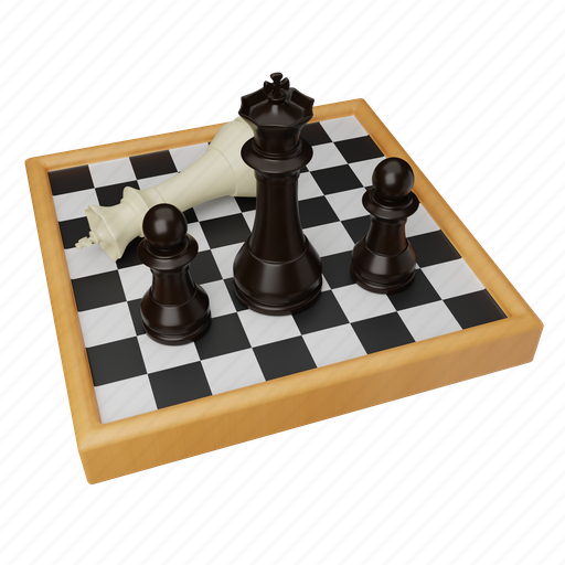 Chess, game, marketing, pawn, pawns, strategy 3D illustration - Download on Iconfinder