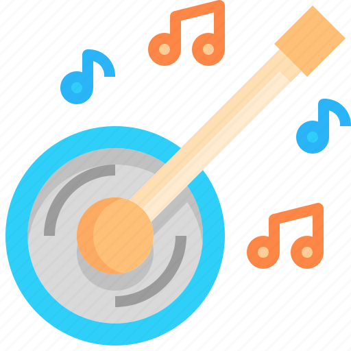 Orchestra, instrument, music, banjo, string icon - Download on Iconfinder