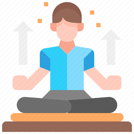 Wellness, exercise, pose, yoga, relaxing icon - Download on Iconfinder