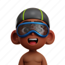 swimmer, player, swimmer player, swim, sport, swim cap, sports and competition, sporty, guy, profile, metapeople, summer, character, user, people, avatar, man, person, male 