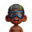 swimmer, player, swimmer player, swim, sport, swim cap, sports and competition, sporty, guy, profile, metapeople, summer, character, user, people, avatar, man, person, male 