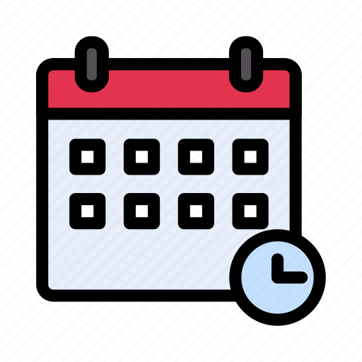 Timetable, clock, date, schedule, calendar icon - Download on Iconfinder