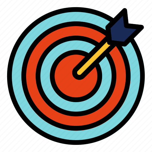 Hobbies, archery, archer, bullseye, dartboard, arrow icon - Download on Iconfinder